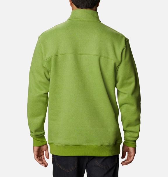 Columbia Hart Mountain II Hoodies Green For Men's NZ41290 New Zealand